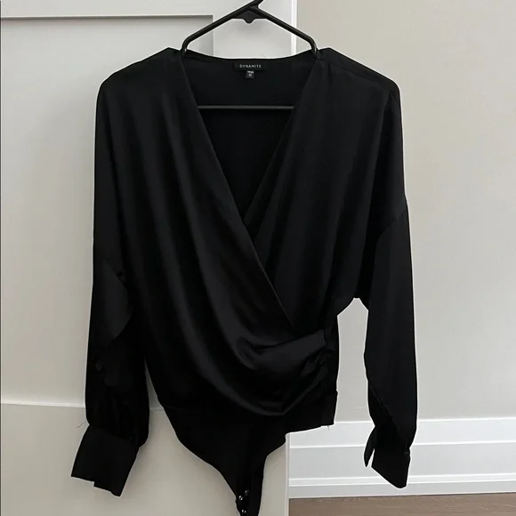 Dynamite Austin Wrap Bodysuit - Picture 2 of 8